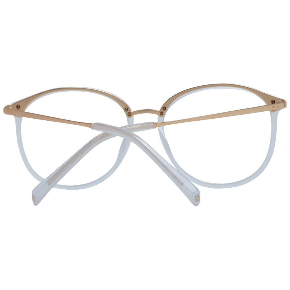 White Acetate & Stainless Steel Glasses (Frames)