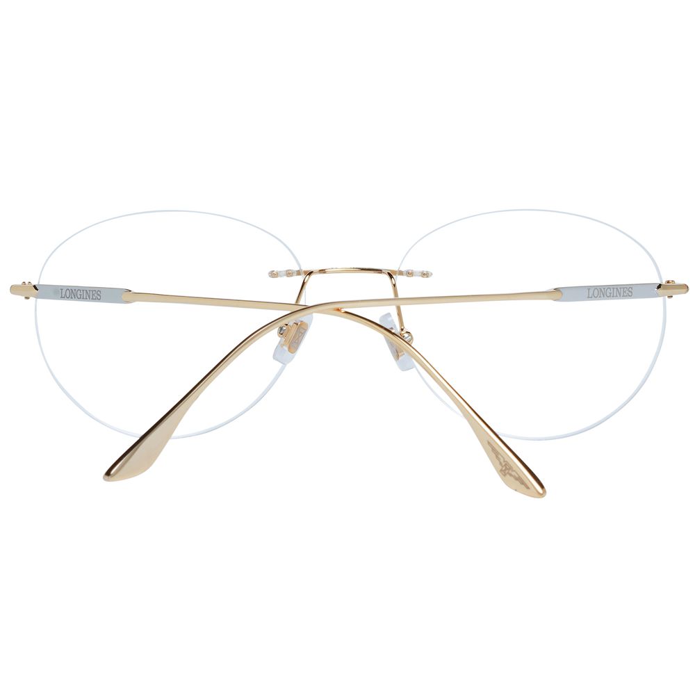 Gold Men Glasses Frame