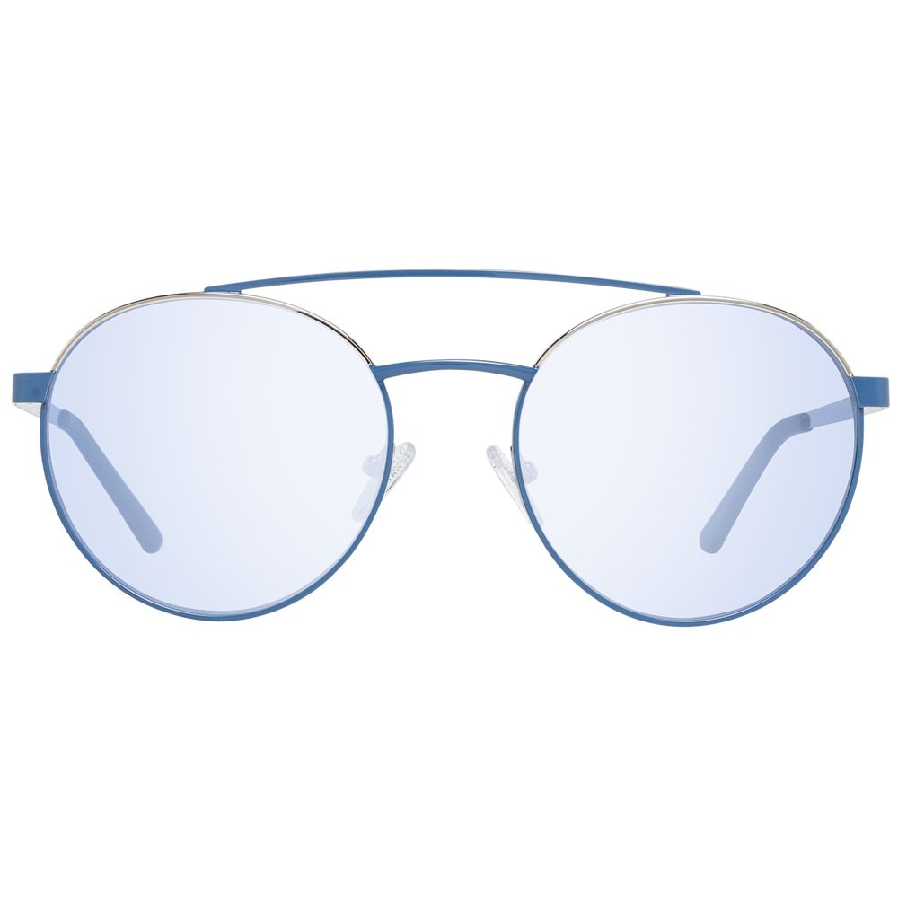 Blue Metal & Plastic Sunglasses
