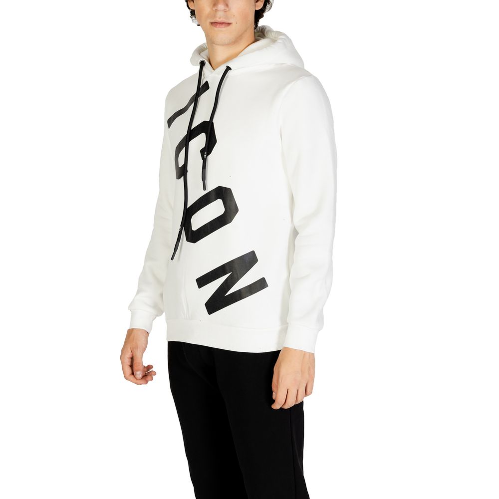 White Cotton Hoodie