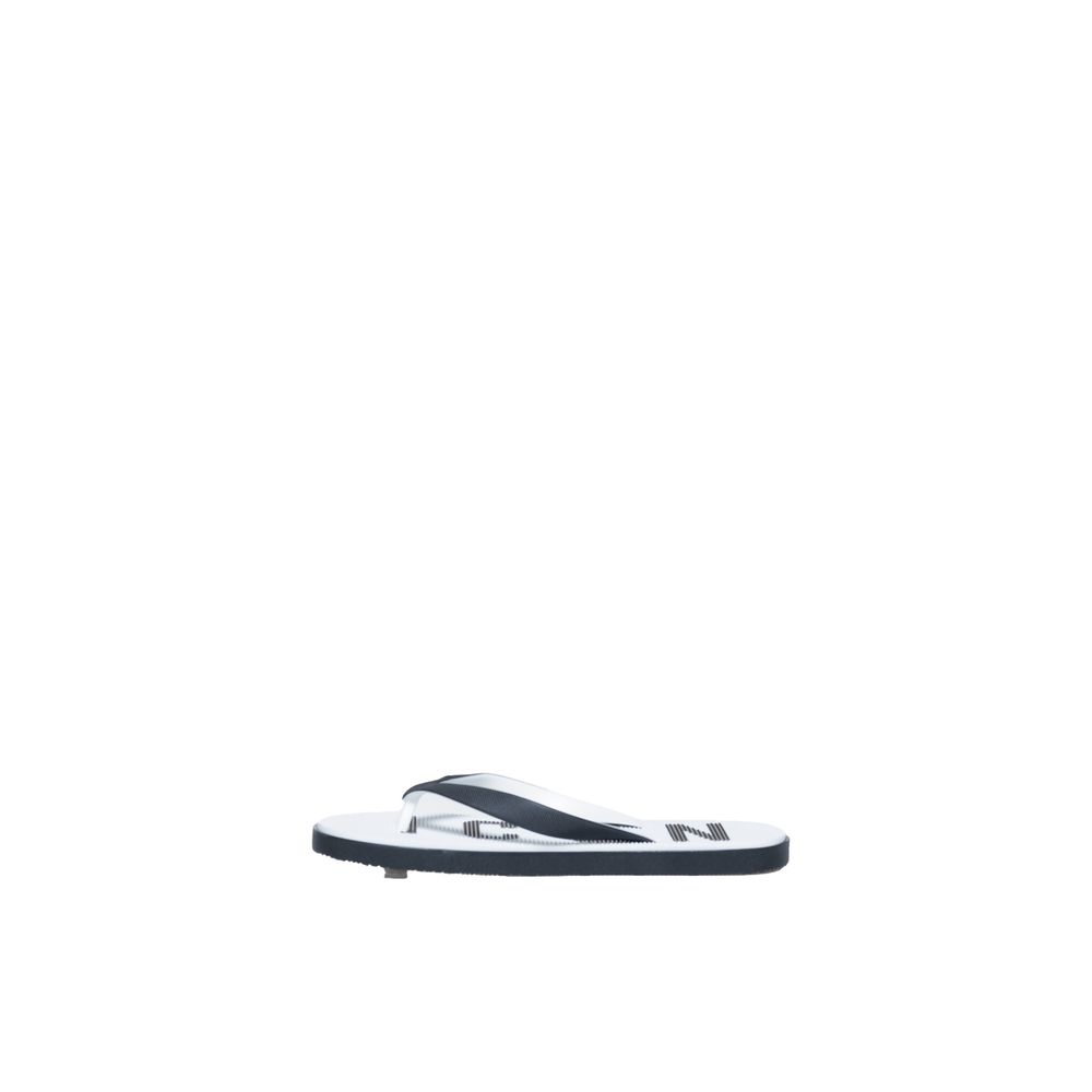 White Rubber Flip-Flop Sandal