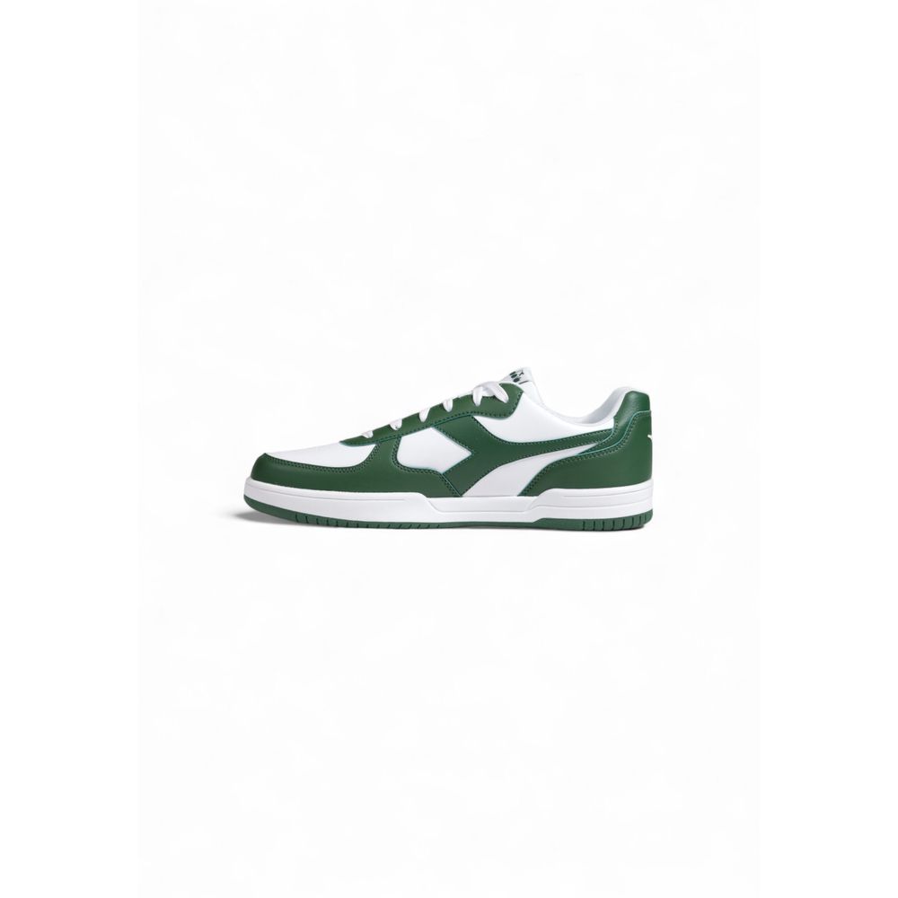 Green Artificial Leather Sneaker
