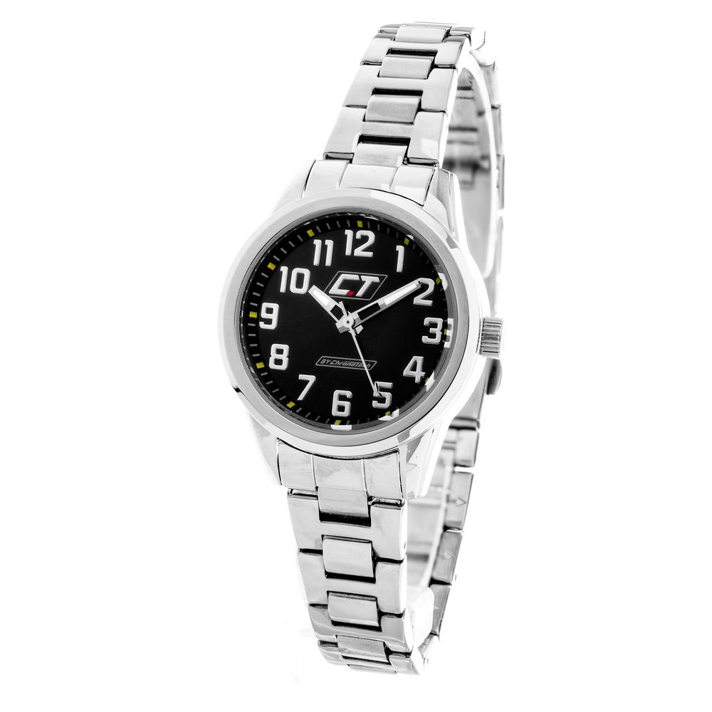 Silver Stainless Steel Dress Watch