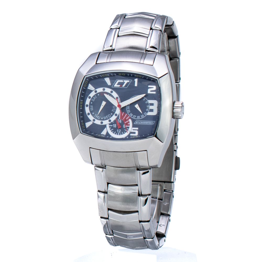Silver Stainless Steel Dress Watch