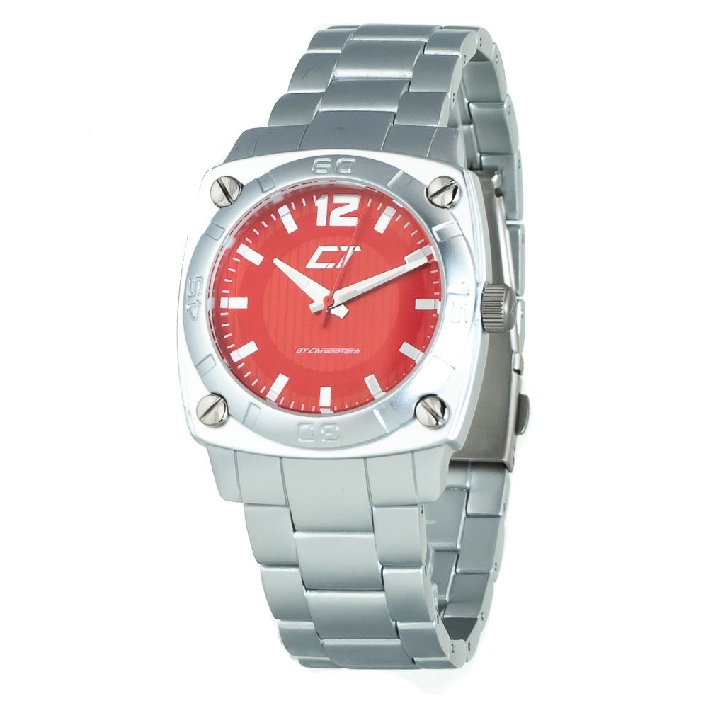 Silver Stainless Steel Dress Watch