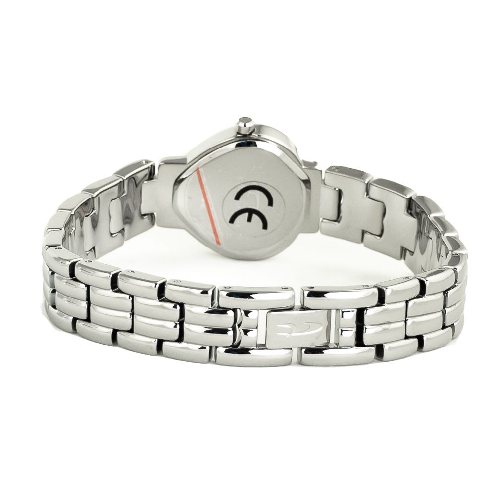 Silver Stainless Steel Dress Watch