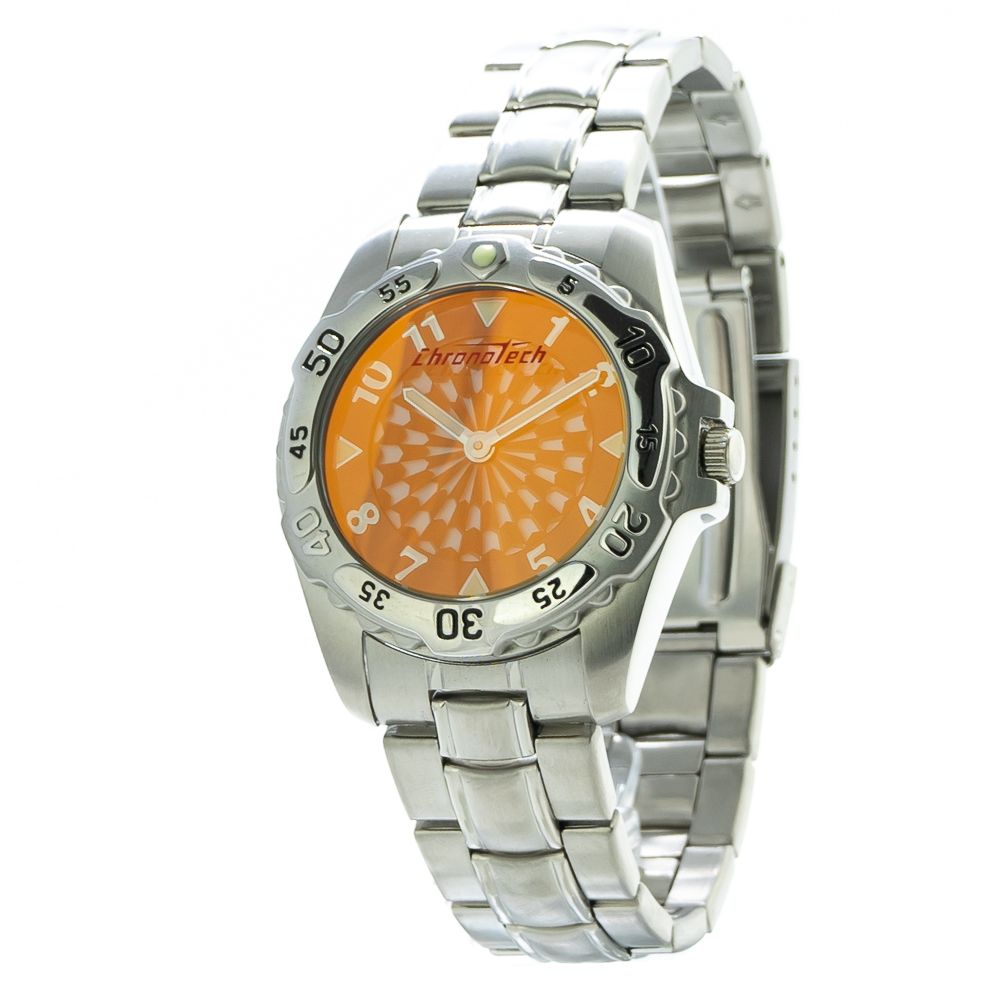 Silver Stainless Steel Dress Watch