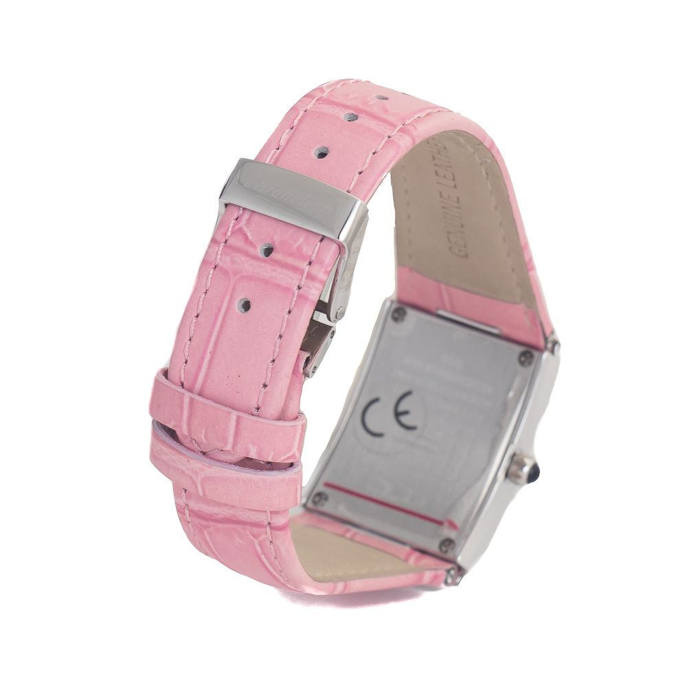 Multicolor Leather Dress Watch