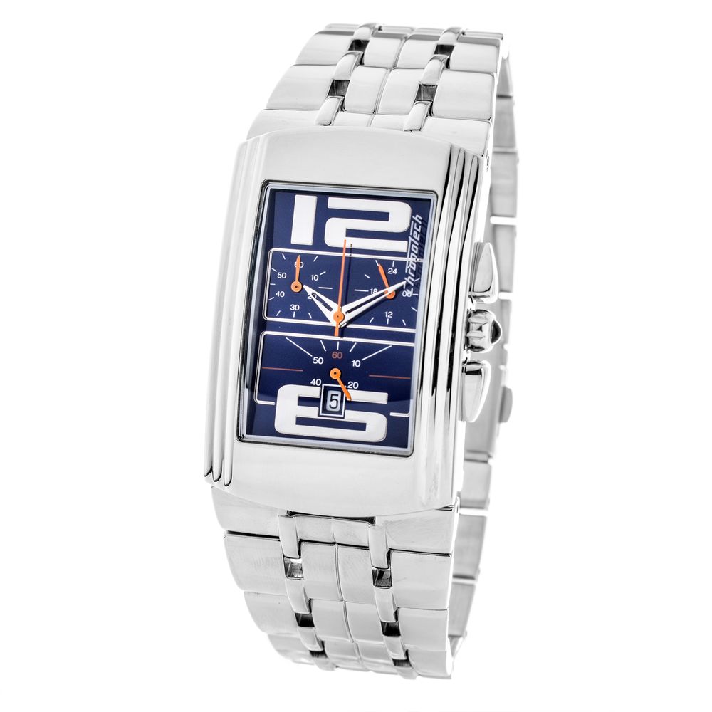Silver Stainless Steel Dress Watch