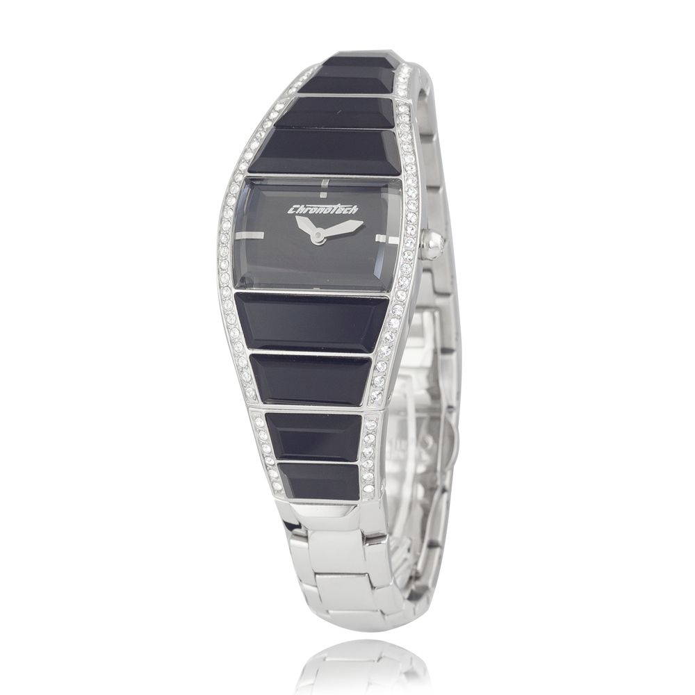 Silver Stainless Steel Dress Watch