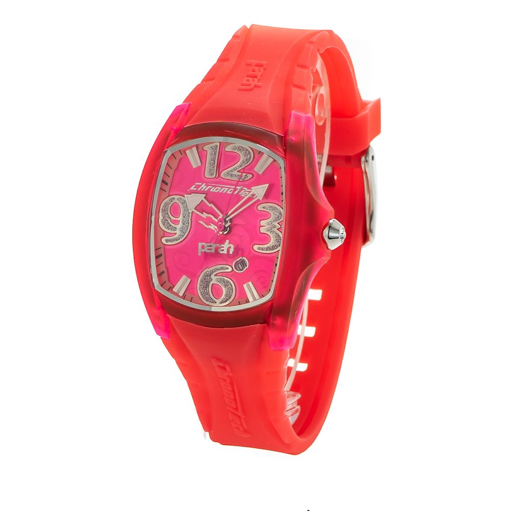 Red Rubber Dress Watch
