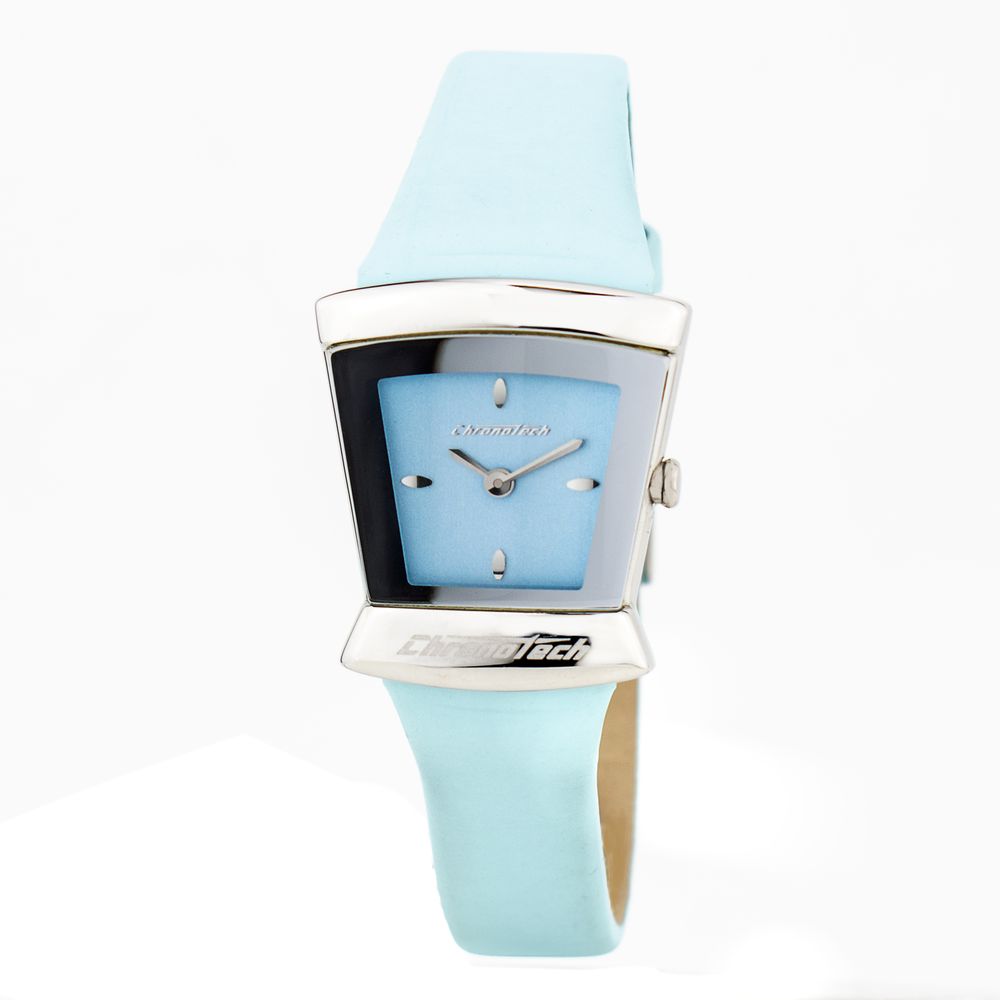 Blue Leather Dress Watch