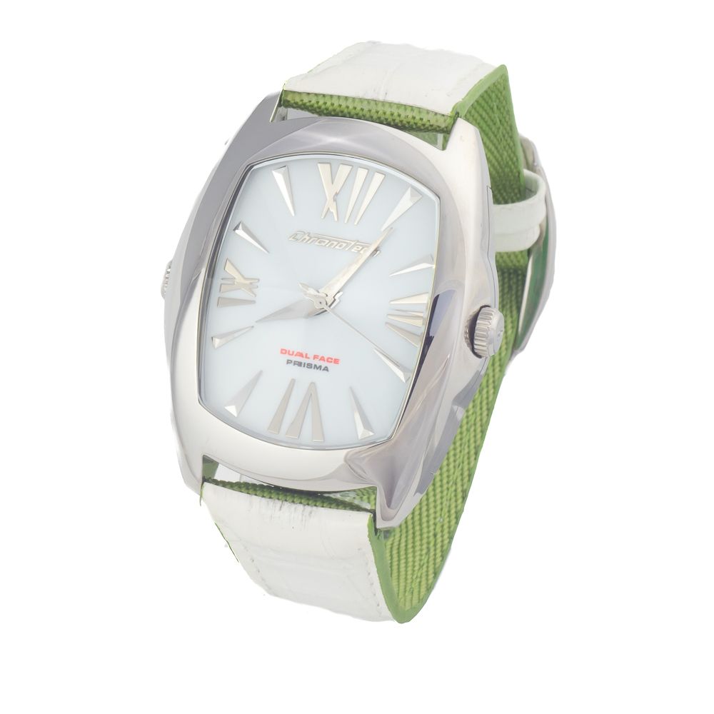 Green Leather Dress Watch