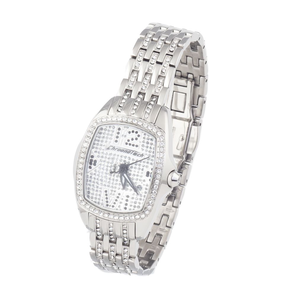Silver Stainless Steel Dress Watch
