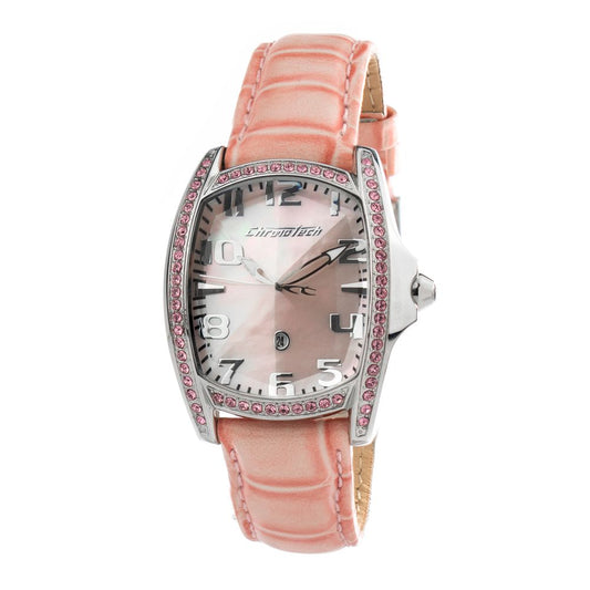Multicolor Leather Dress Watch