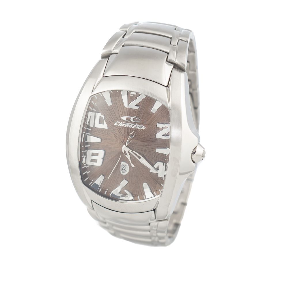 Silver Stainless Steel Dress Watch