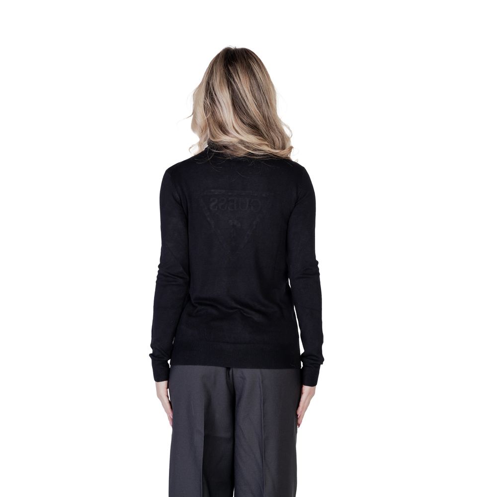 Black Viscose Turtleneck