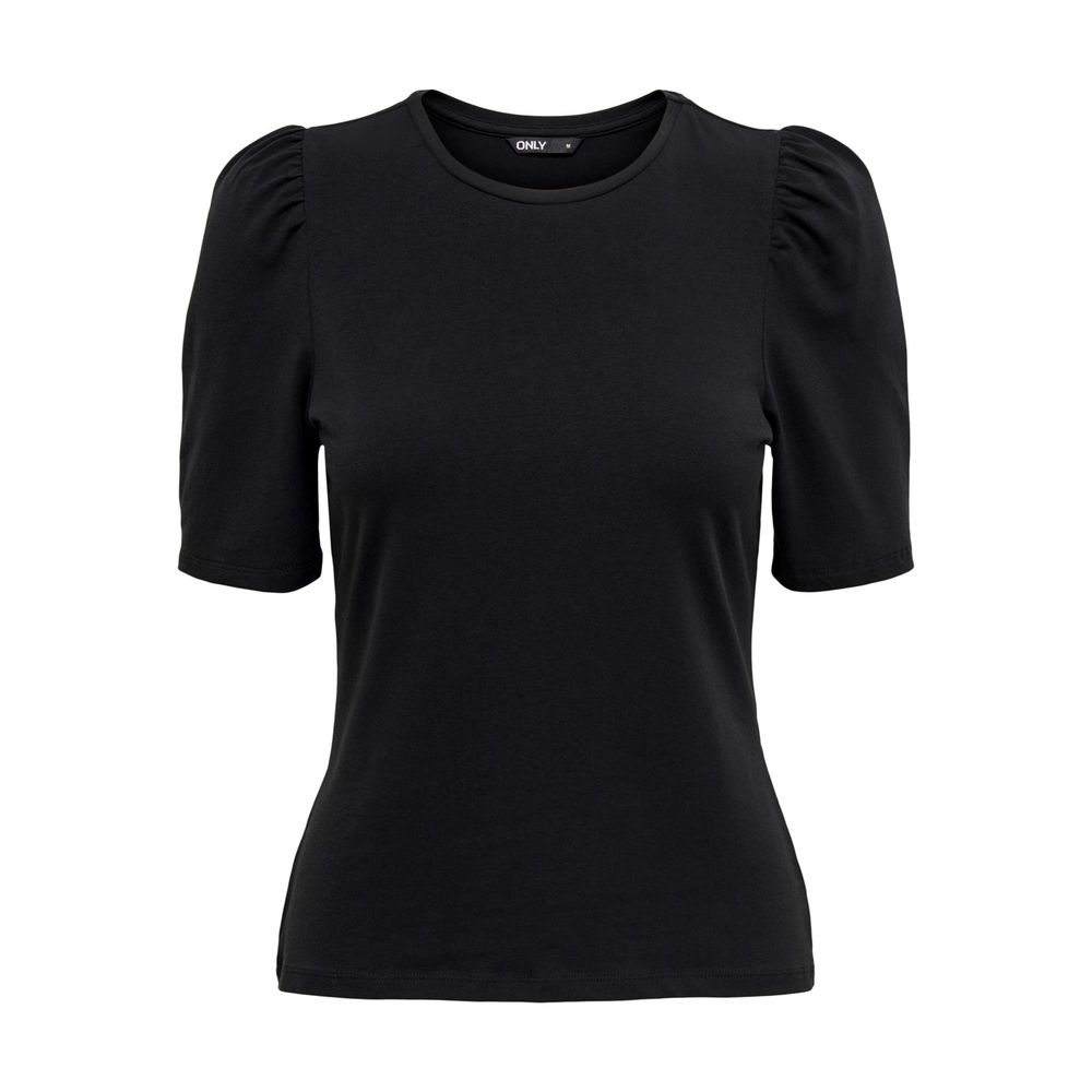 Black Cotton T-Shirt