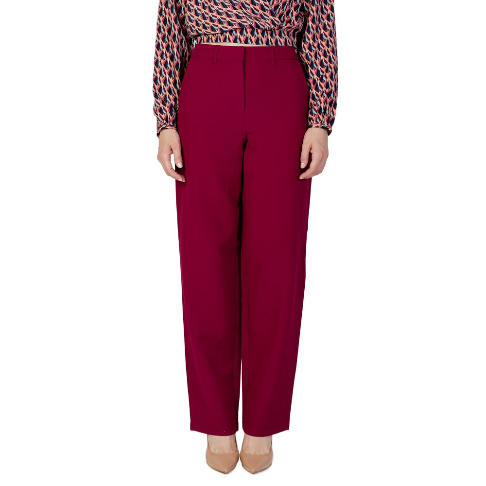 Bordeaux Polyester Pant