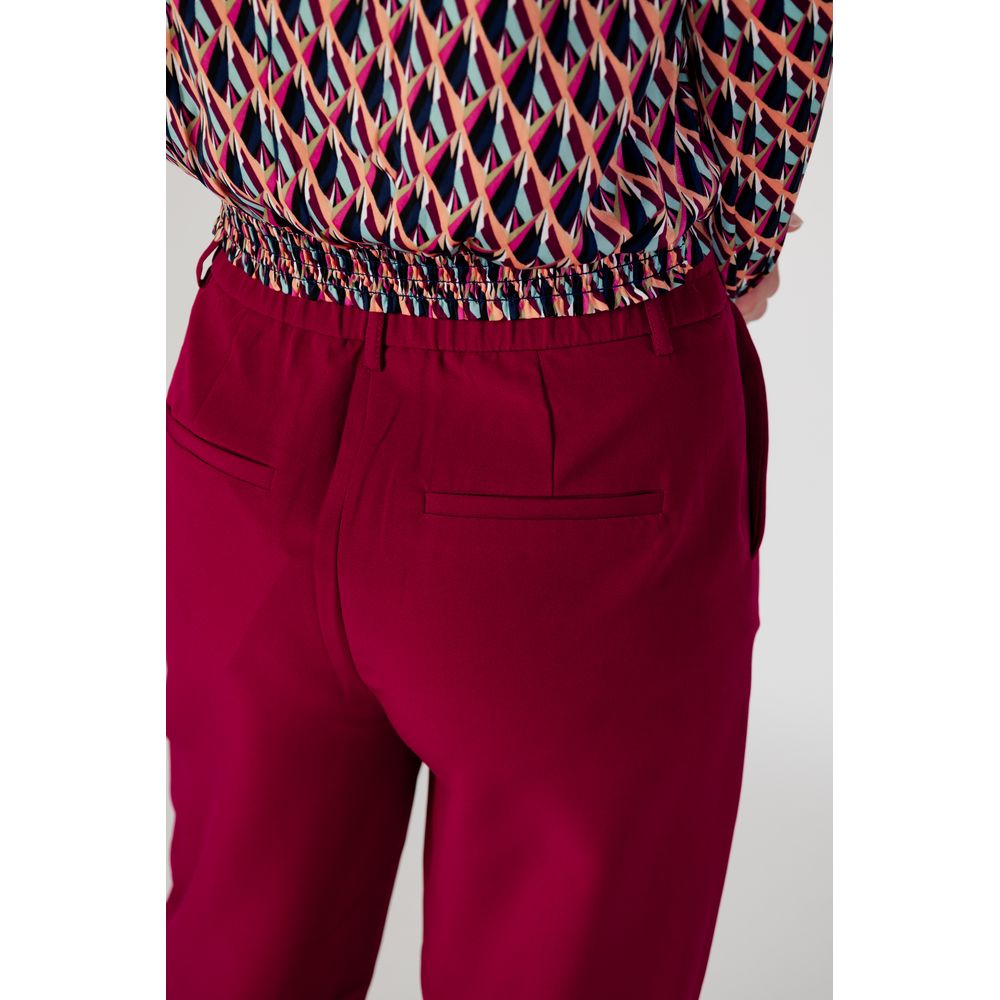 Bordeaux Polyester Pant