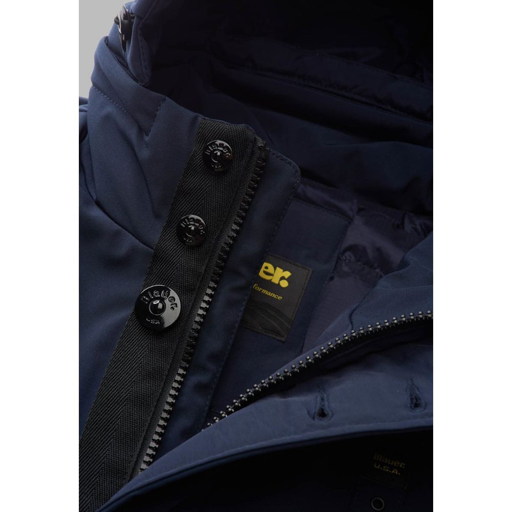 Blue Polyethylene Parka