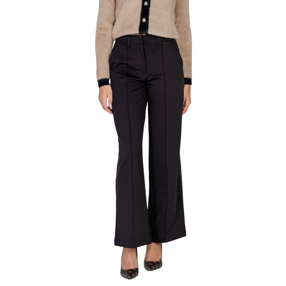 Black Polyester Pant