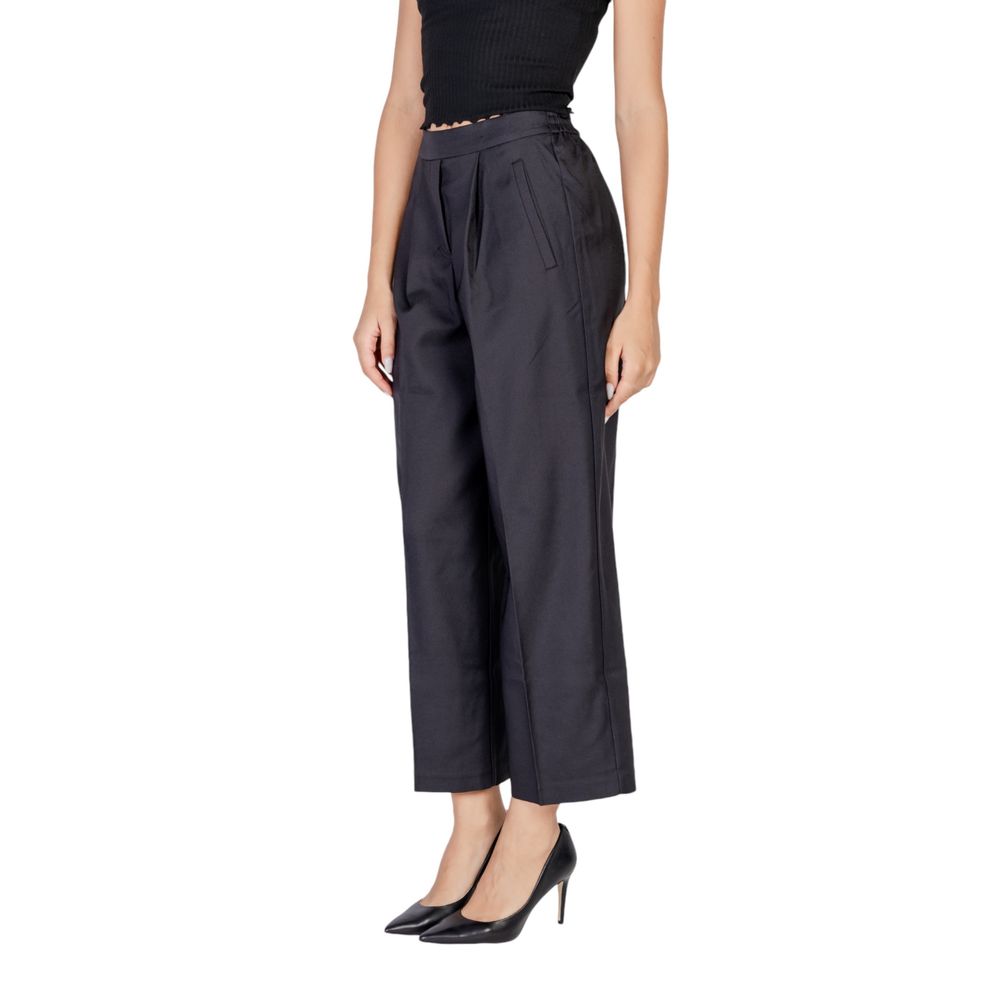 Black Polyester Pant
