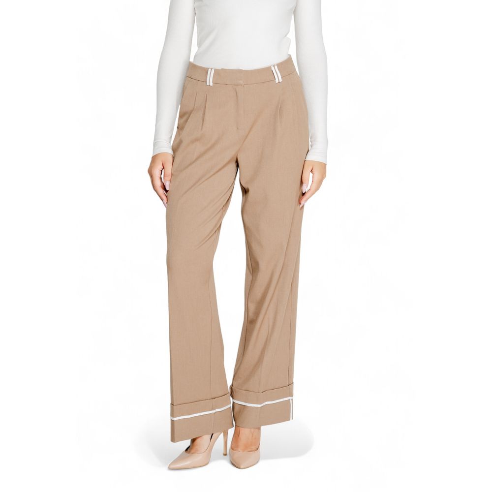 Brown Recycled Polyester Pant