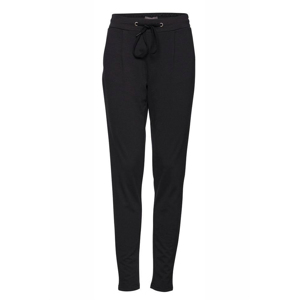 Black Polyester Pant