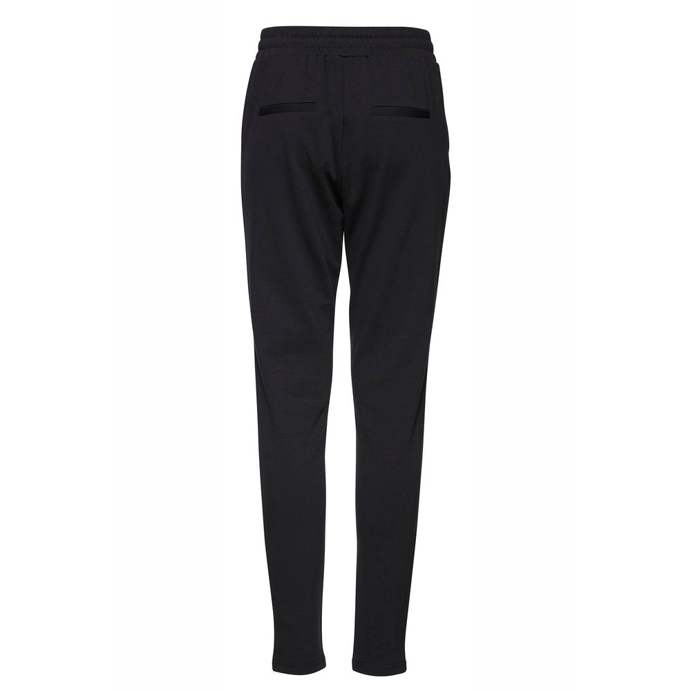 Black Polyester Pant