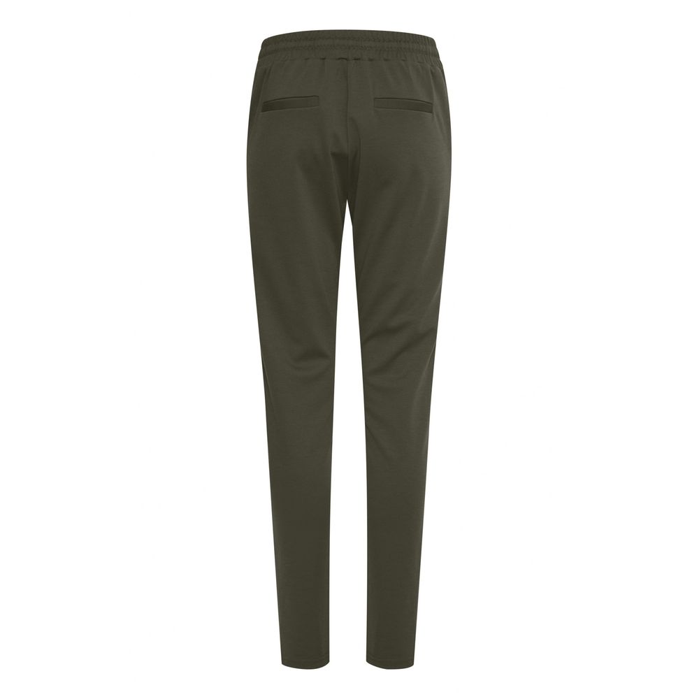 Green Polyester Pant