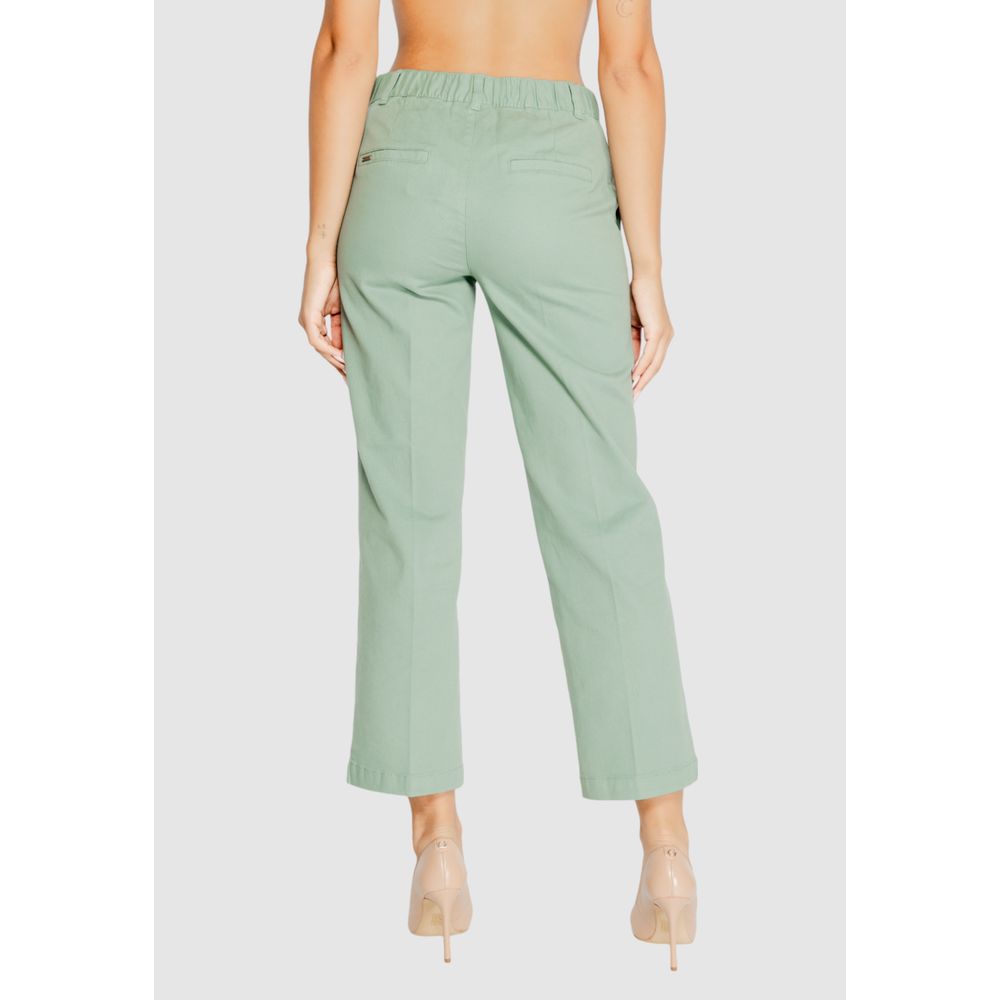 Turquoise Cotton Pant