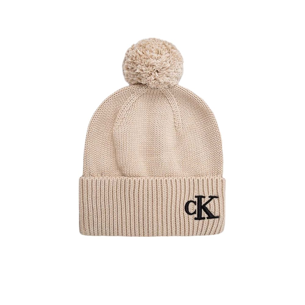 Beige Cotton Caps Baseball Hat