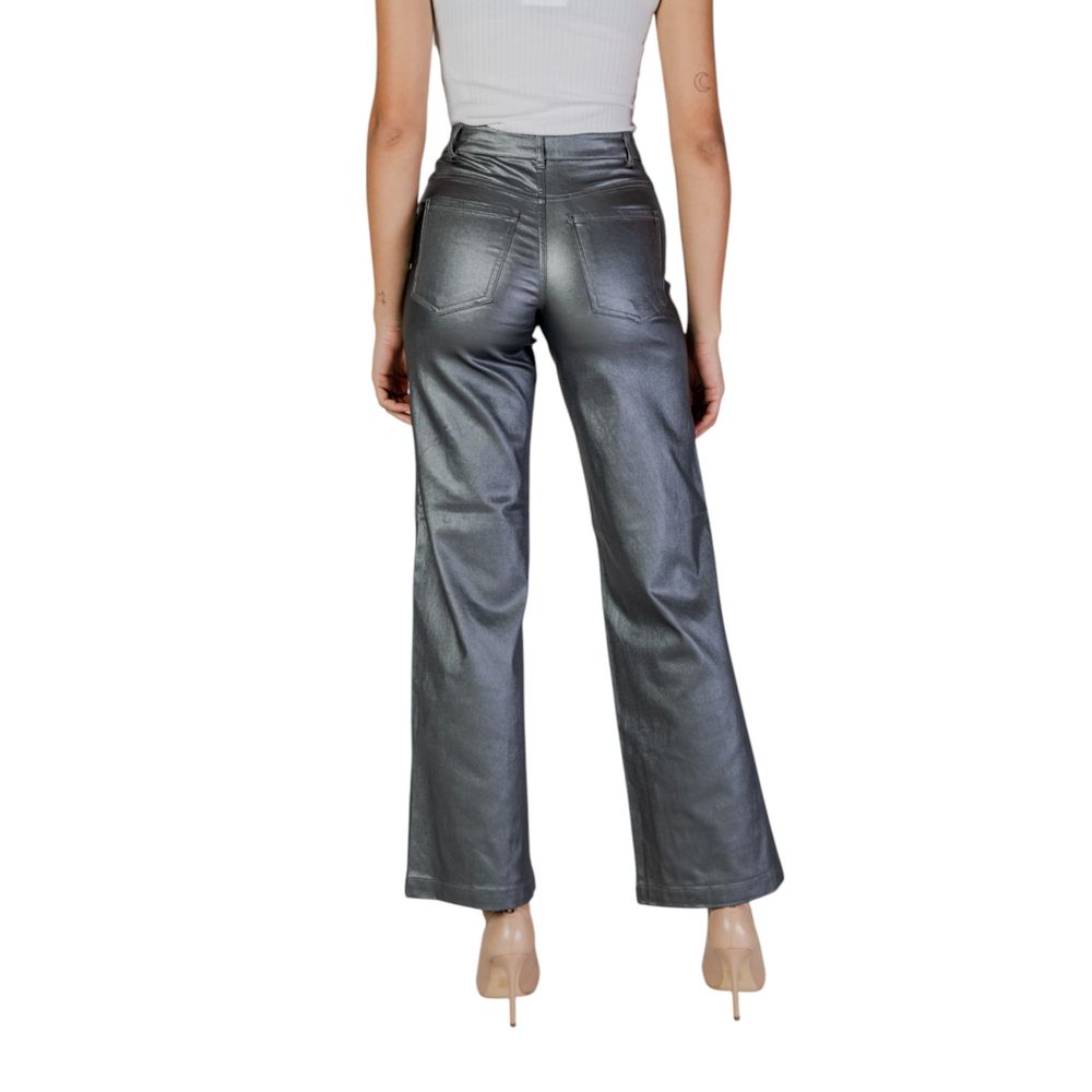 Silver Viscose Pant
