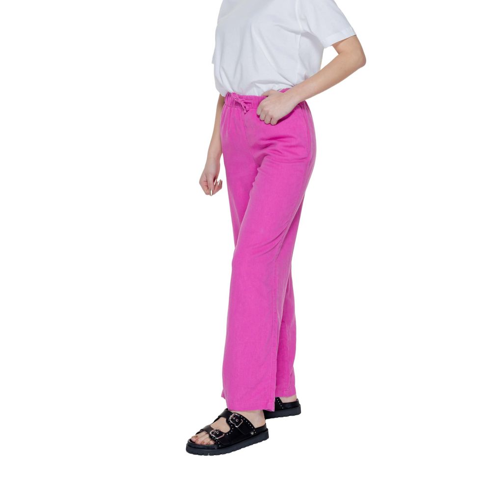 Pink Linen Pant
