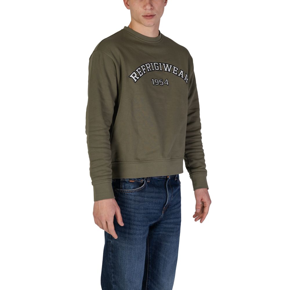 Green Cotton Sweatshirt