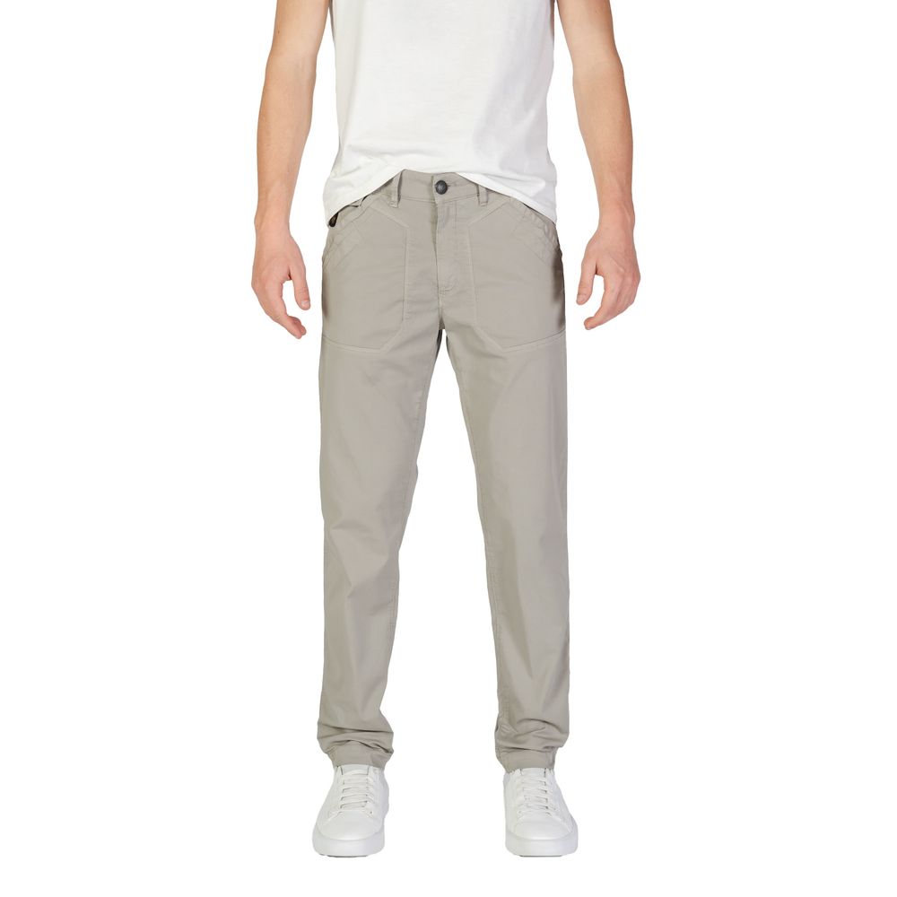 Gray Cotton Pant