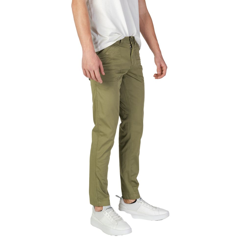 Green Cotton Pant