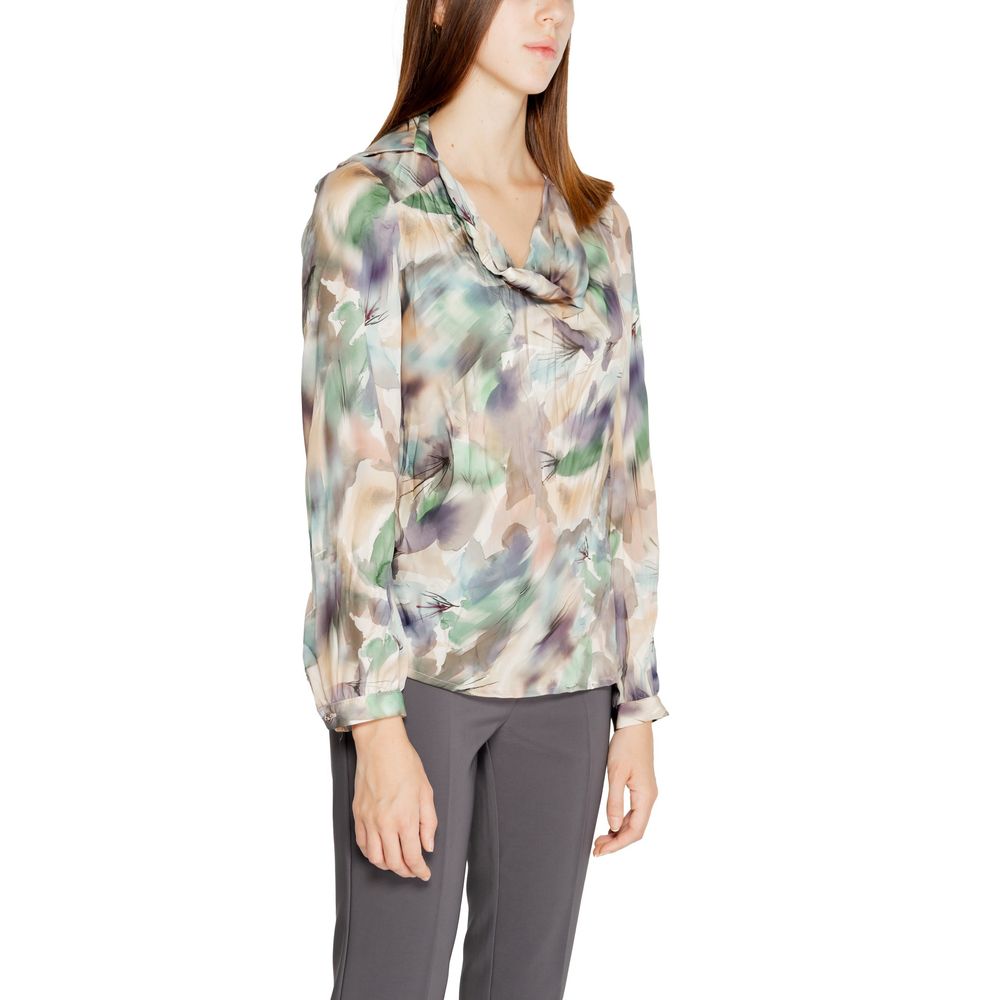 Green Polyester Blouse