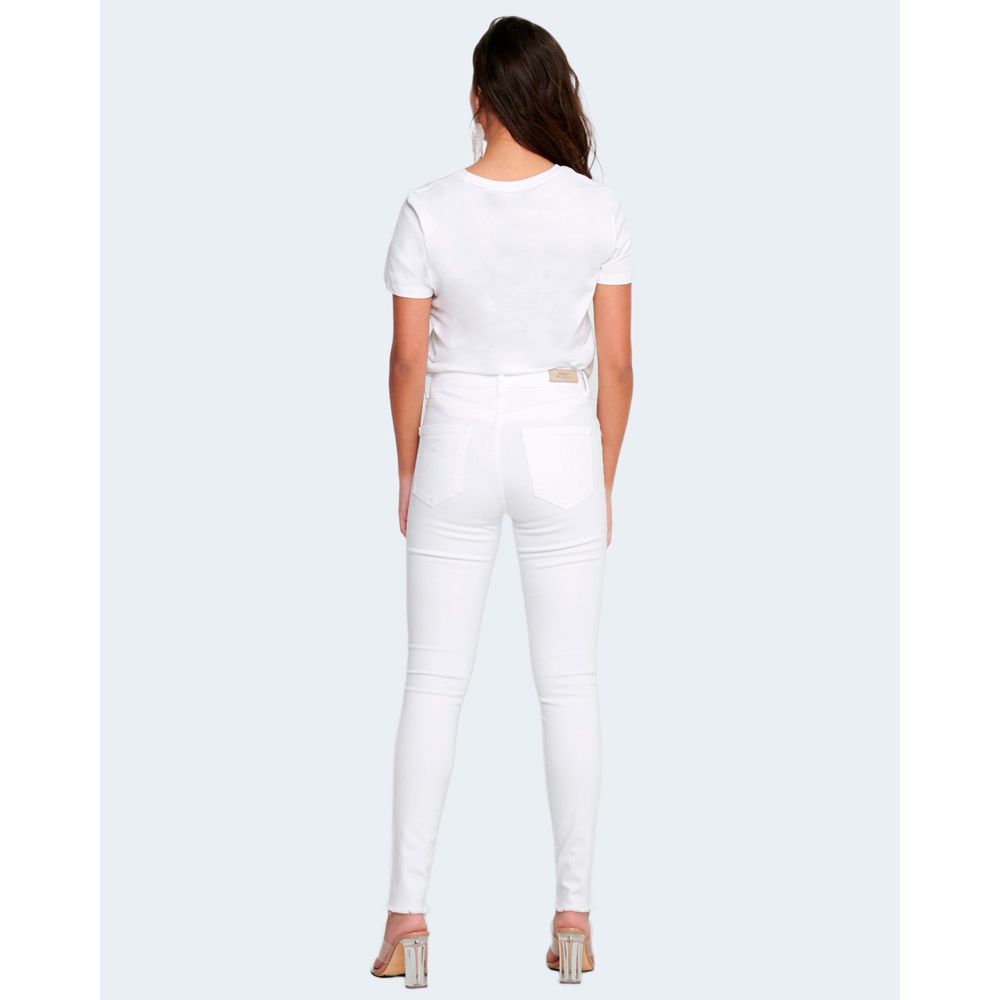 White Cotton Skinny Jean