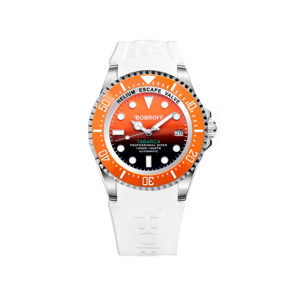 White Rubber Sport Watch