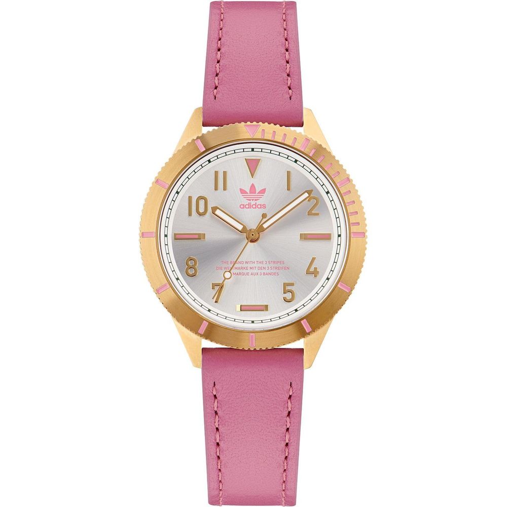 Multicolor Leather Watch
