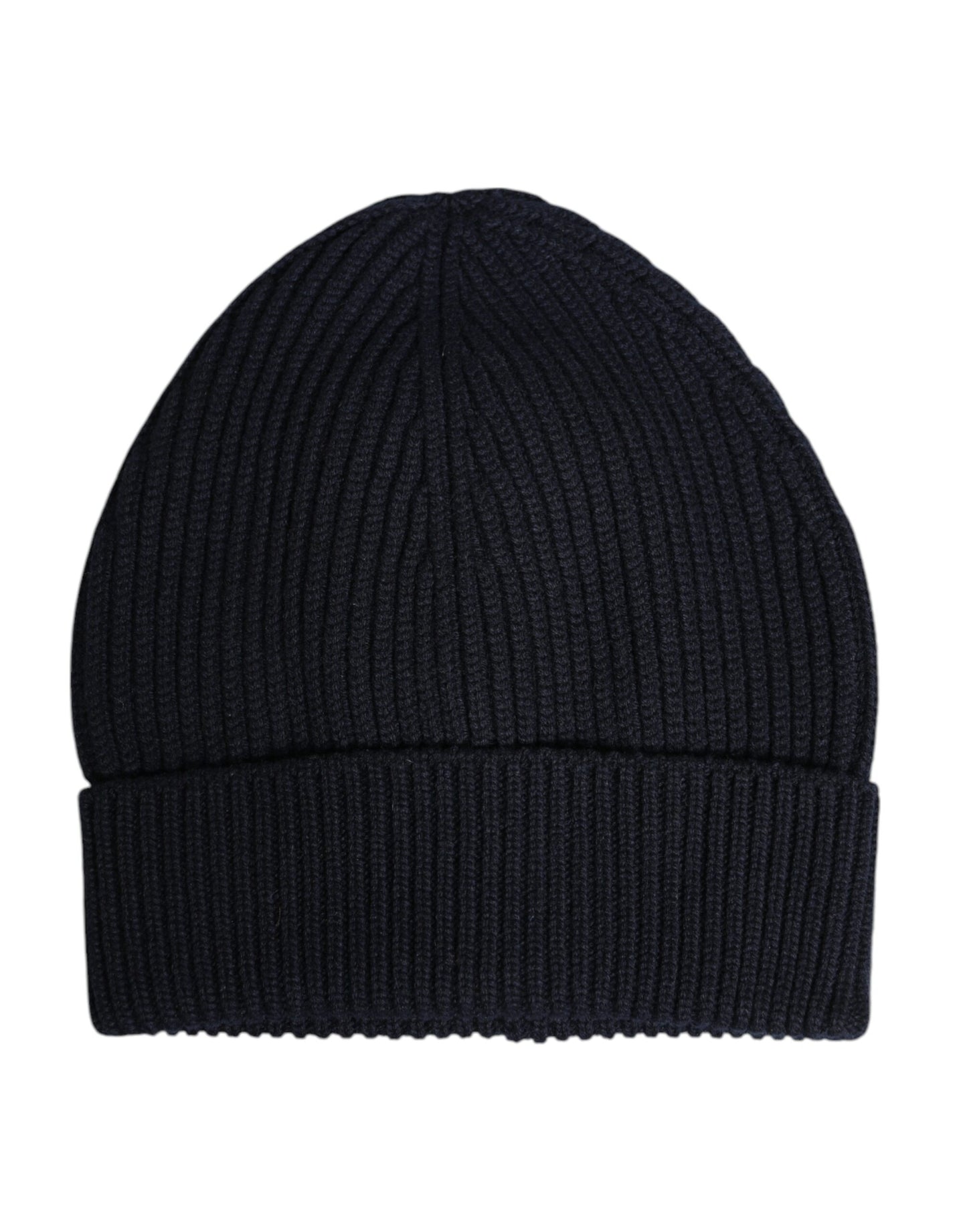 Black Cashmere Knitted Winter Beanie Hat