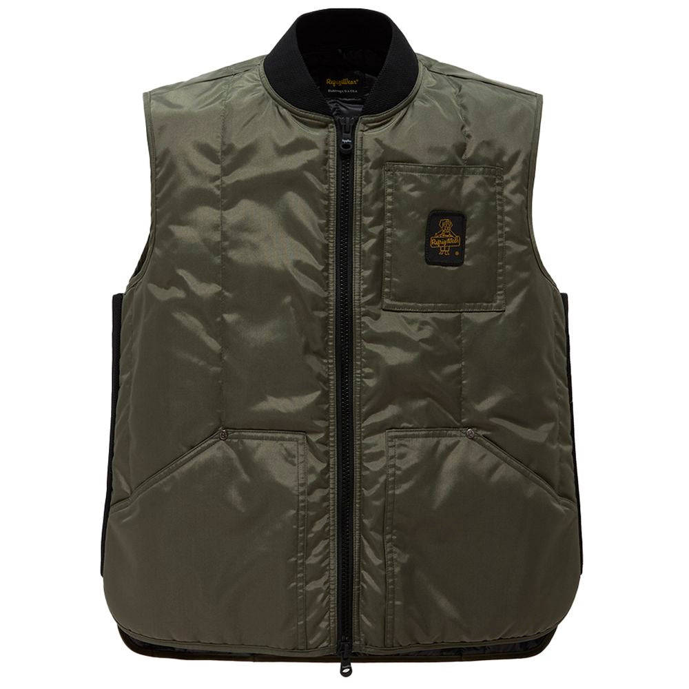Gray Polyester Vest