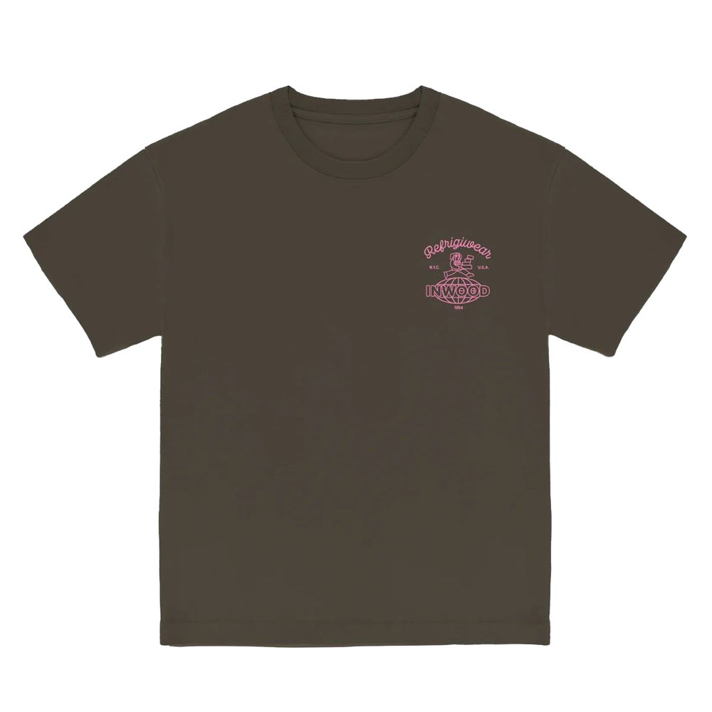 Brown Cotton T-Shirt