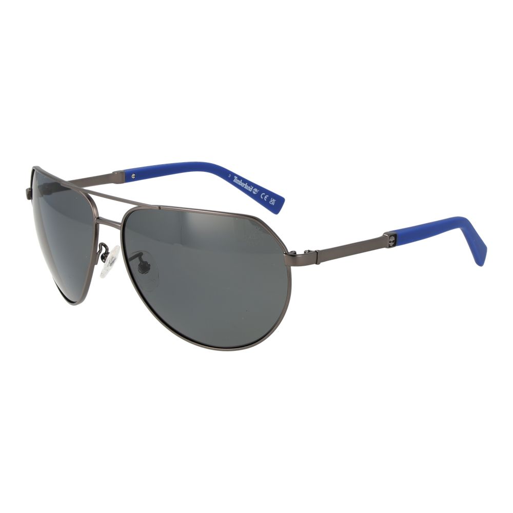 Gray Metal Sunglasses