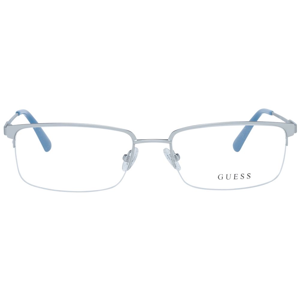 Silver Men Glasses Frame