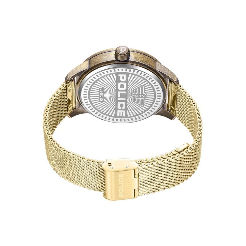 Gold Stainless Steel Watch