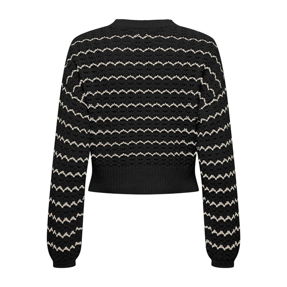 Black Cotton Sweater