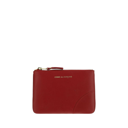 Red Calf Leather Bos Taurus Wallet